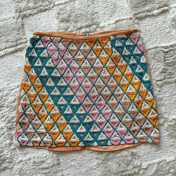 Walter Baker Carrie Skirt in Vera Cruz Beading